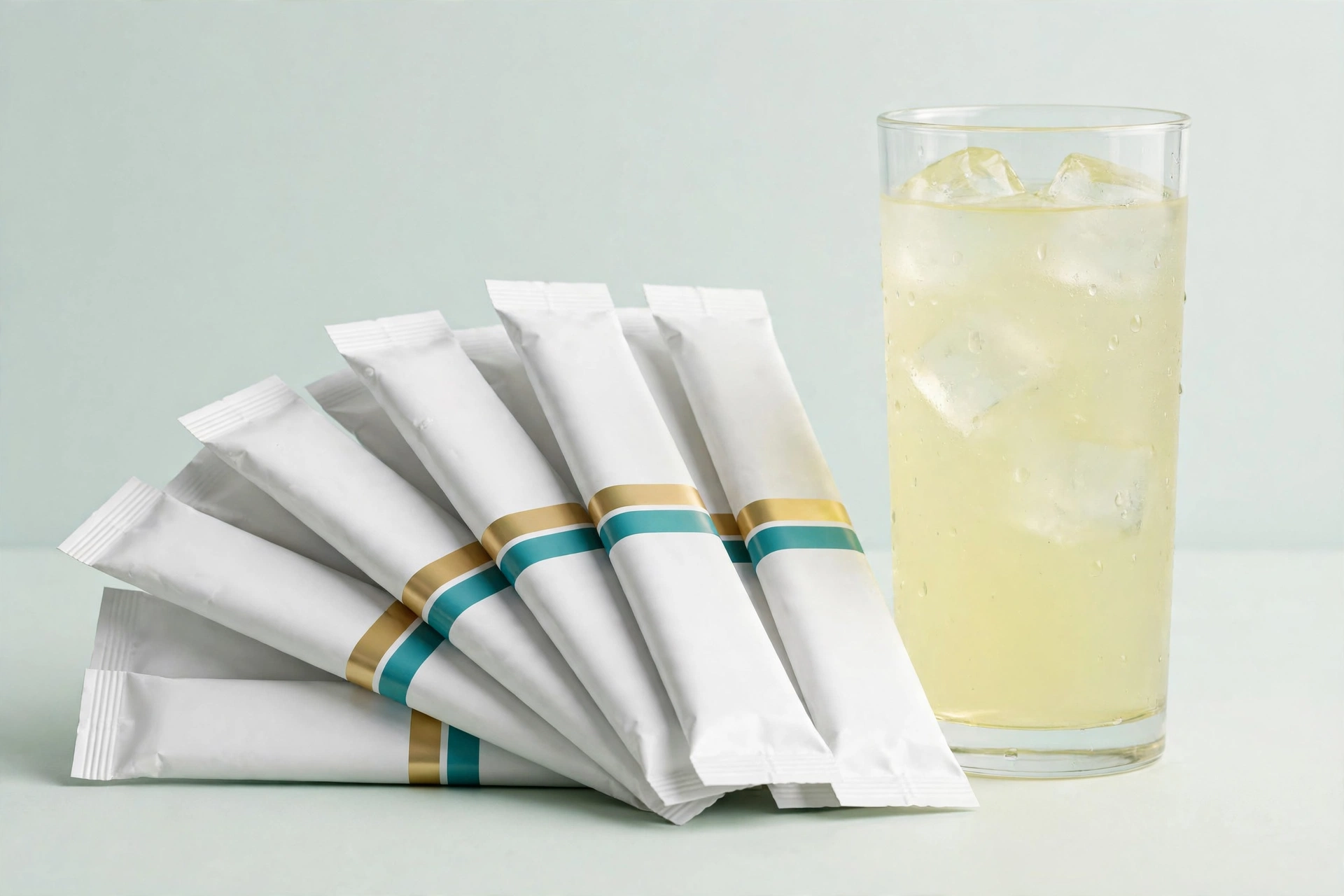 Illustration of Liquid I.V. stick packs