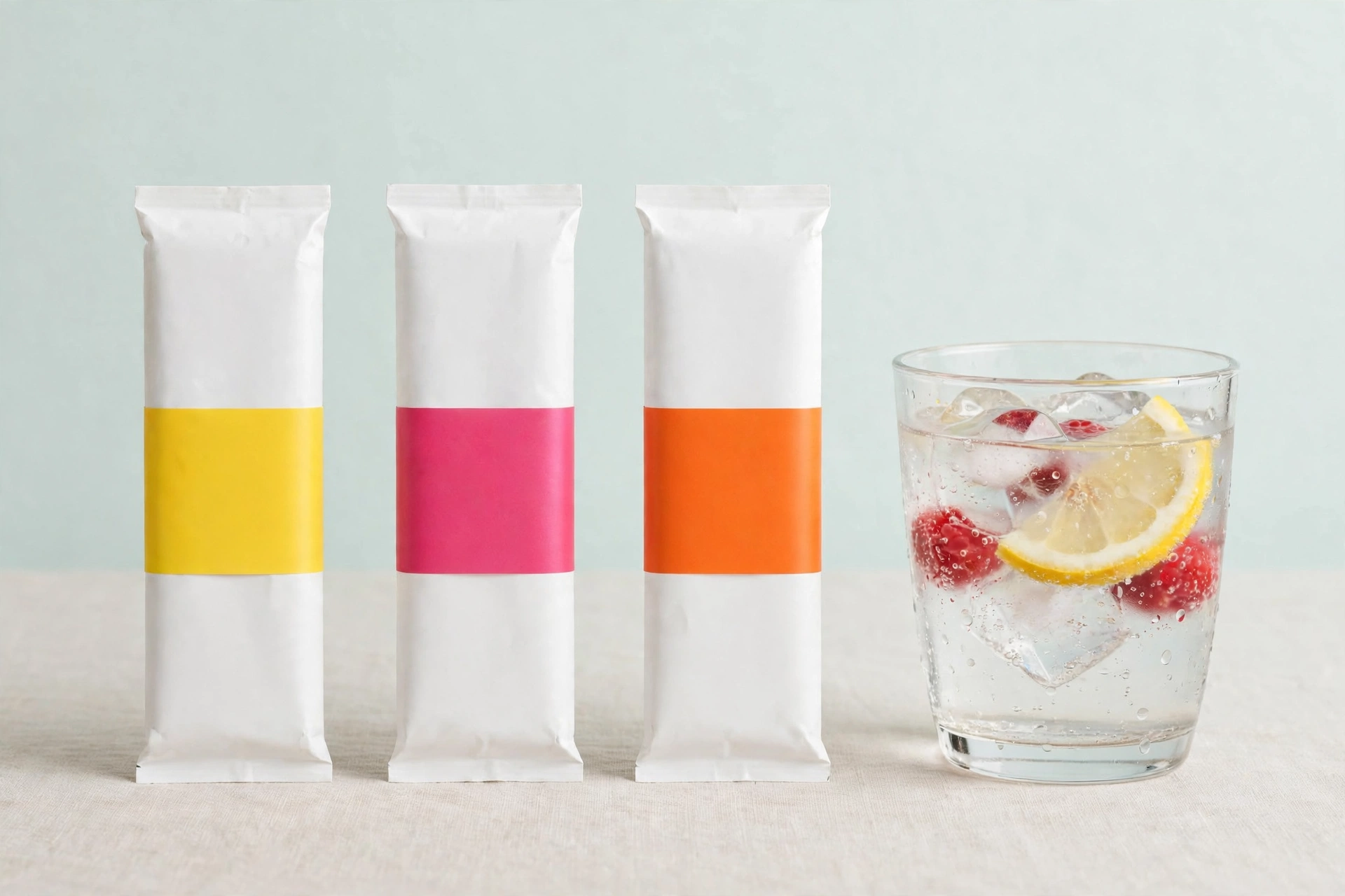 Illustration of SALTT (by Keto Chow) stick packs